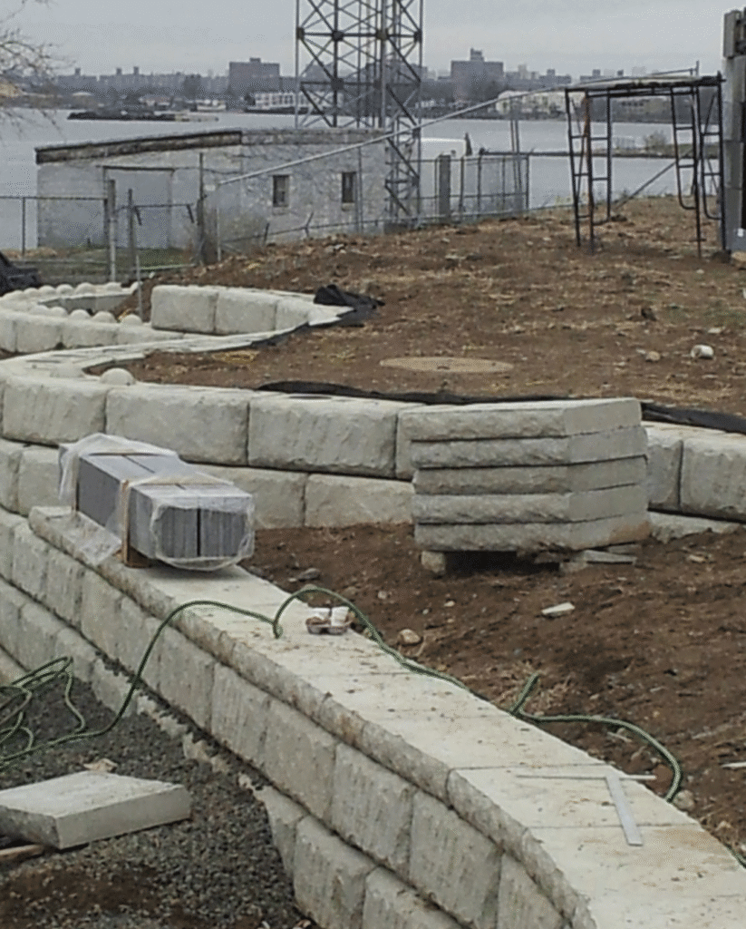Retaining Wall in Bergen County